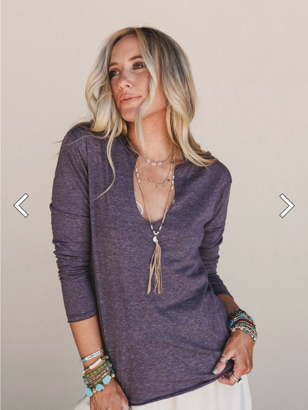 Three Bird Nest Love Bound Top Women’s Medium Charcoal Gray Dolman Sleeve BNWT